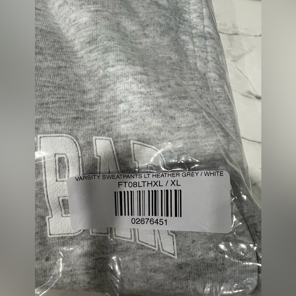 Brand NEW, In The Original Package, Always “SOLD OUT”,Grey, The Bar Sweatpants - Picture 5 of 9